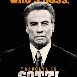 Gotti Movie Poster 24 x 36 Inches Full Sized Print Plexiglass Framed & Ready for Display