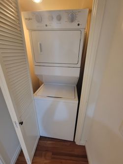 Whirlpool Stackable Washer and Dryer