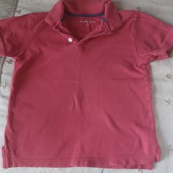 Boys Red Polo Size 8