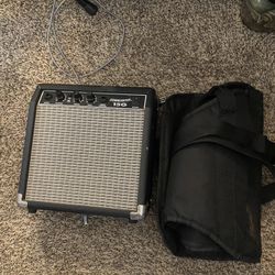 Mini Guitar Amp + Gig Bag