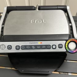 (Almost new) T-Fal OptiGrill electric grill