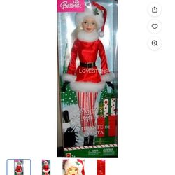 NEW Santa's Helper Barbie Doll 2004 Mattel B6271  