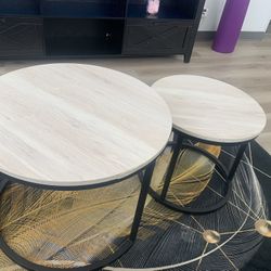 Coffee Living Room Table Round