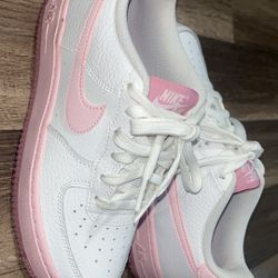  Nike Air Force 1 GS 'White Pink Foam'