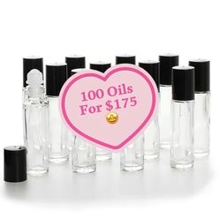 100 Perfume Oils Labeled, Filled And Ready To Flip 💰 