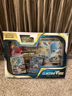 NEW SEALED Pokemon TCG Glaceon VSTAR Special Collection 
