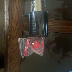 carbon fiber exhaust tailpipe tip muffler 