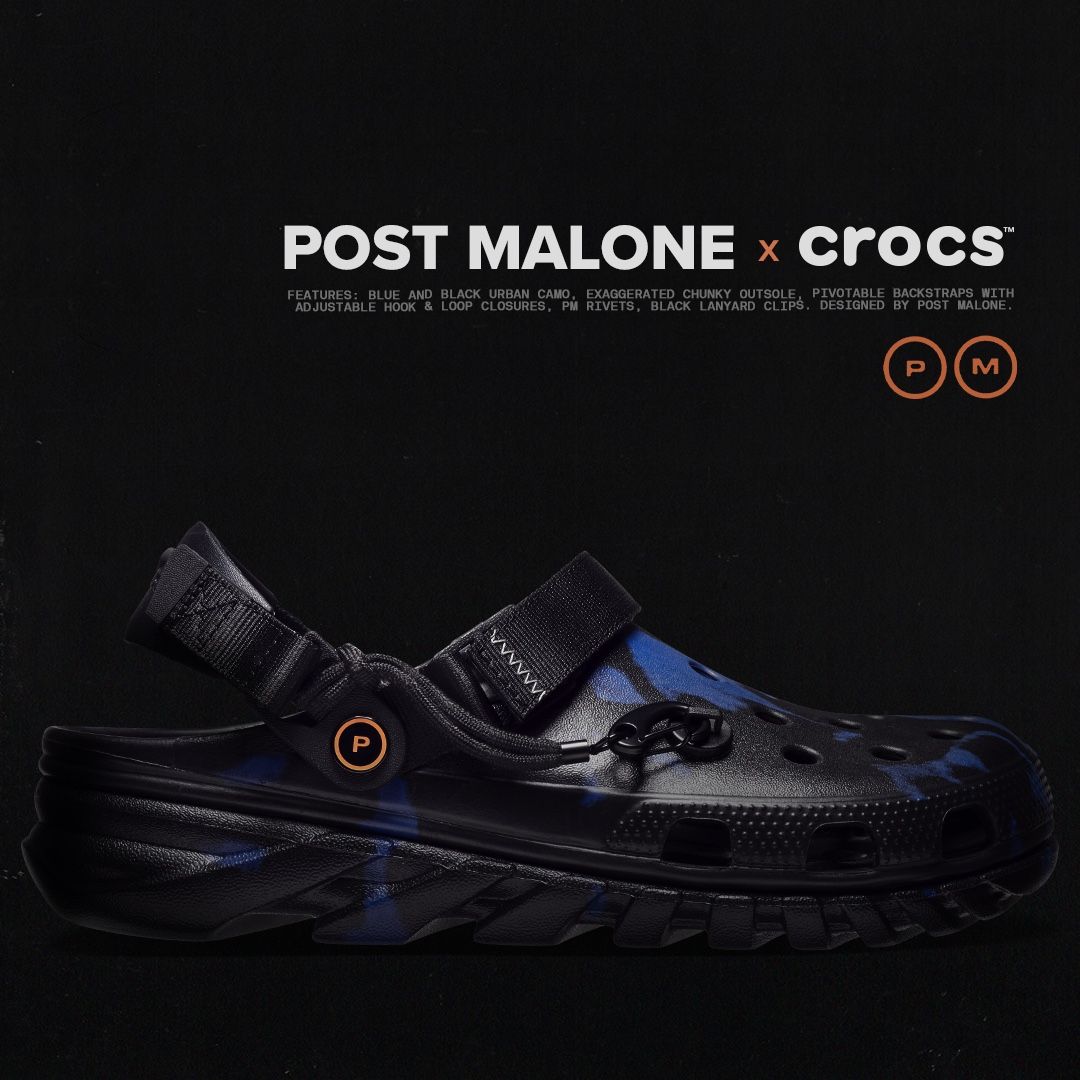Crocs Post Malone W8 M6