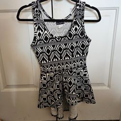 Black And White Dress Shirt