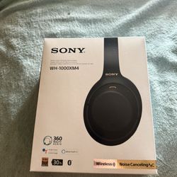 SONY WH-1000XM4 Premium Wireless Noise Canceling Headphones | Black