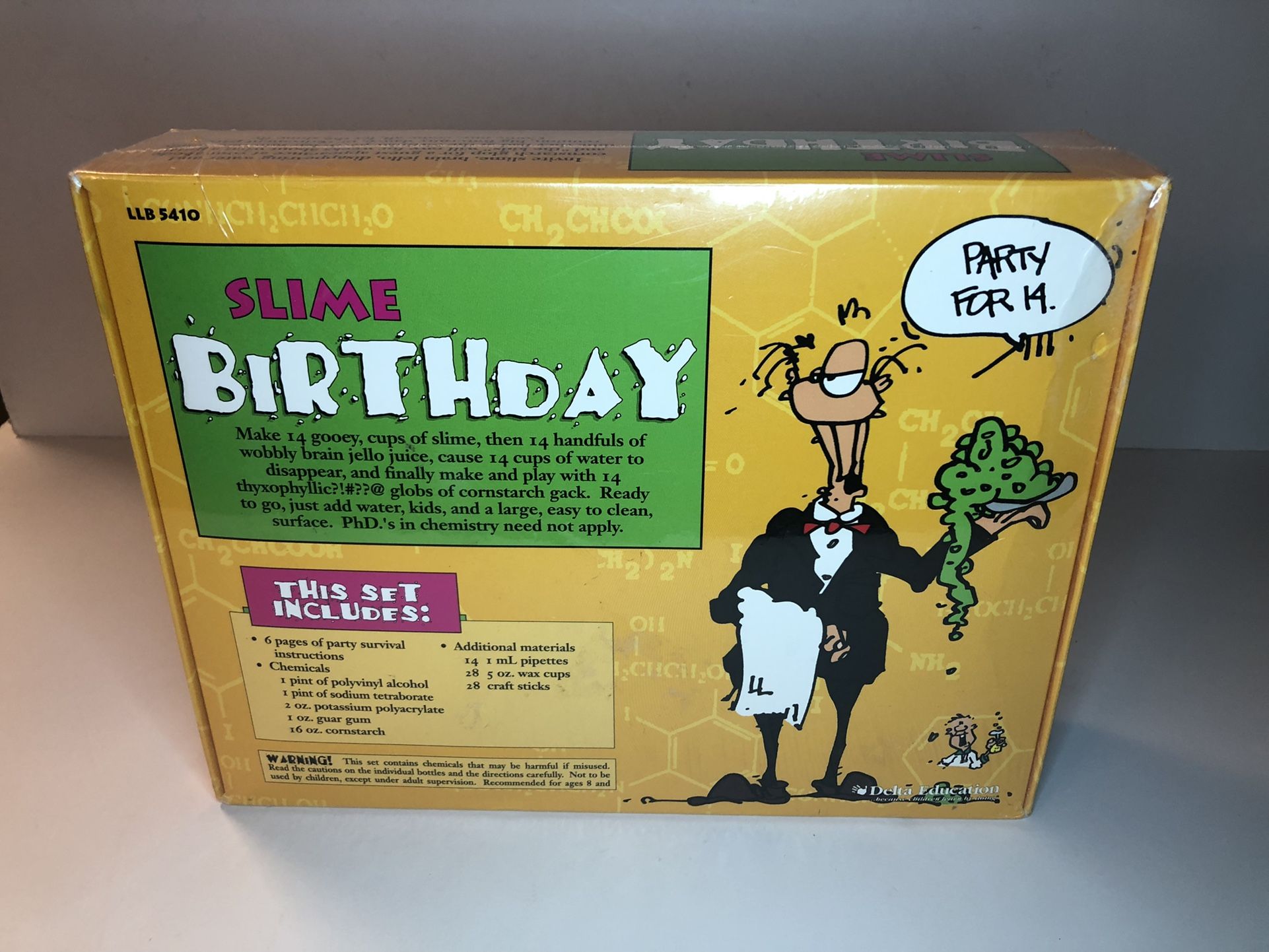 Slime Birthday, Party for 14 - Slime Kit