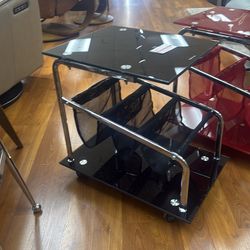 Glad cart with magazines pockets with casters