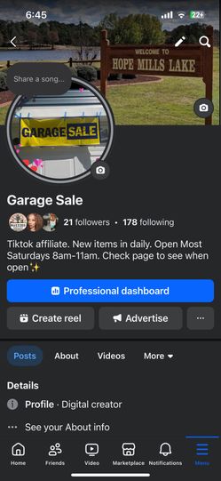 Garage Sale Sat/sun Hope Mills Behind The Lake On Deaver Pl