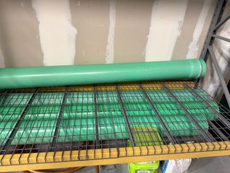 PVC SDR 35 80ft stored indoors