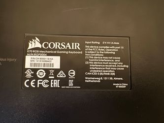 Corsair K70 RGB GAMING Mechanical Keyboard
