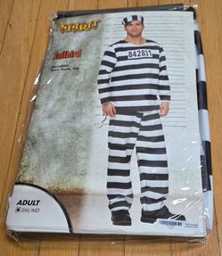 Spirit Jailbird Adult Halloween Costume SM/MD