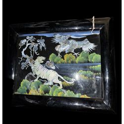 Asian framed art
