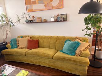 Mid century modern couch