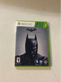 Xbox 360 Batman Arkham Origins game