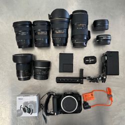Videographer Videography Starter Kit 6 Lenses Plus Accessories