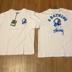 Stussy X Bape Tees