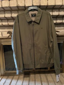 NEW Men's Dockers Micro Twill Golf Bomber Jacket (S)(XL)(Olive)