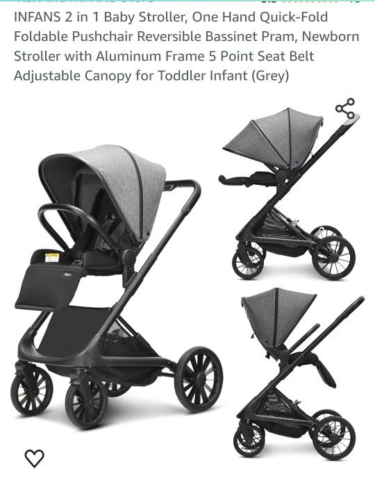 2 In 1 Baby Stroller