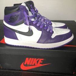 Nike Jordan 1 High Court Purple 