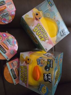 Duck squishy mystery dumpling scented