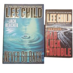 Lee Child Book Lot - 2 Books