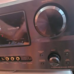 Denon Stereo Receiver  New Remote 7 Ch