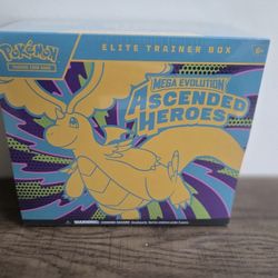Pokémon TCG Mega Evolution: Ascended Heroes ETB - Factory Sealed