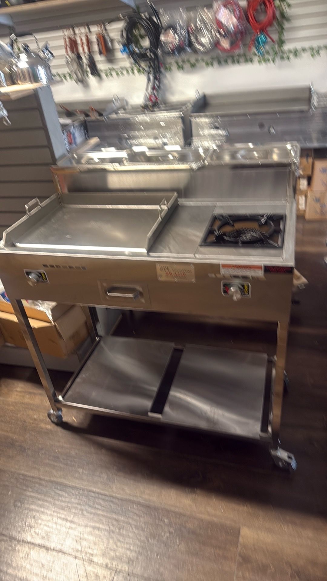 Taco cart / taco grill / plancha para tacos