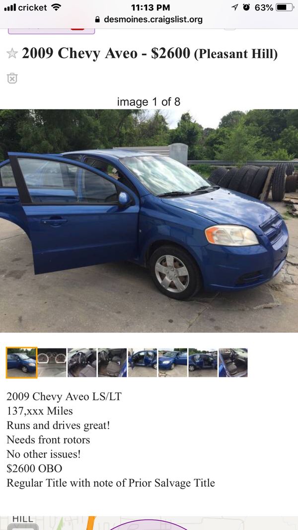 2009 Chevy Aveo For Sale In Ames Ia Offerup