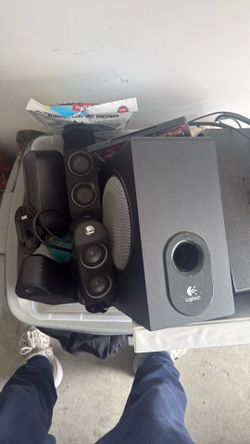 Logitech speakers with sub