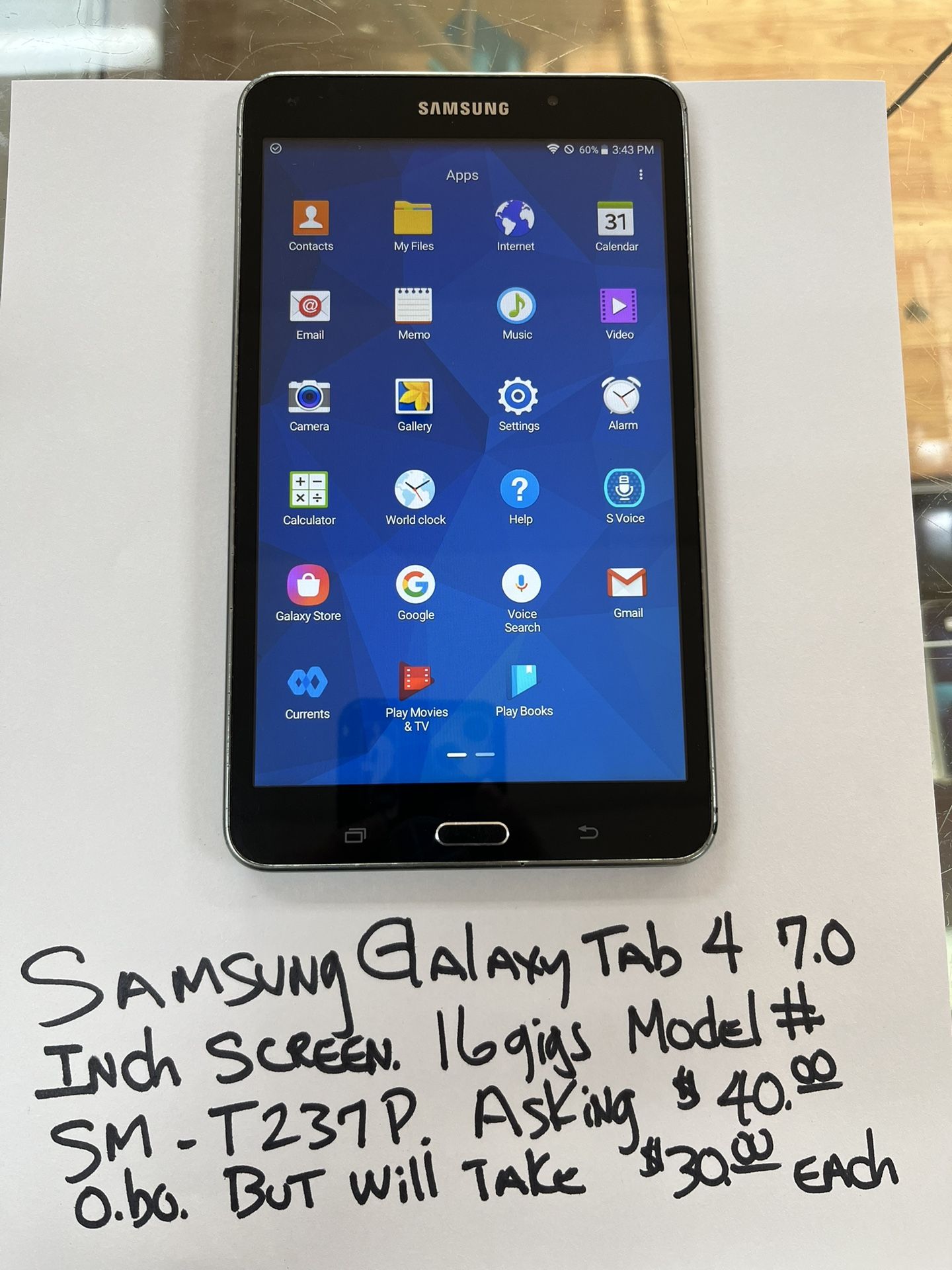 Samsung Tab 4 7.0 Inch Tablet Good For kids