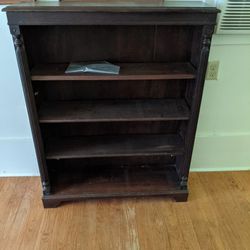 Solid Wood Antique Bookcase