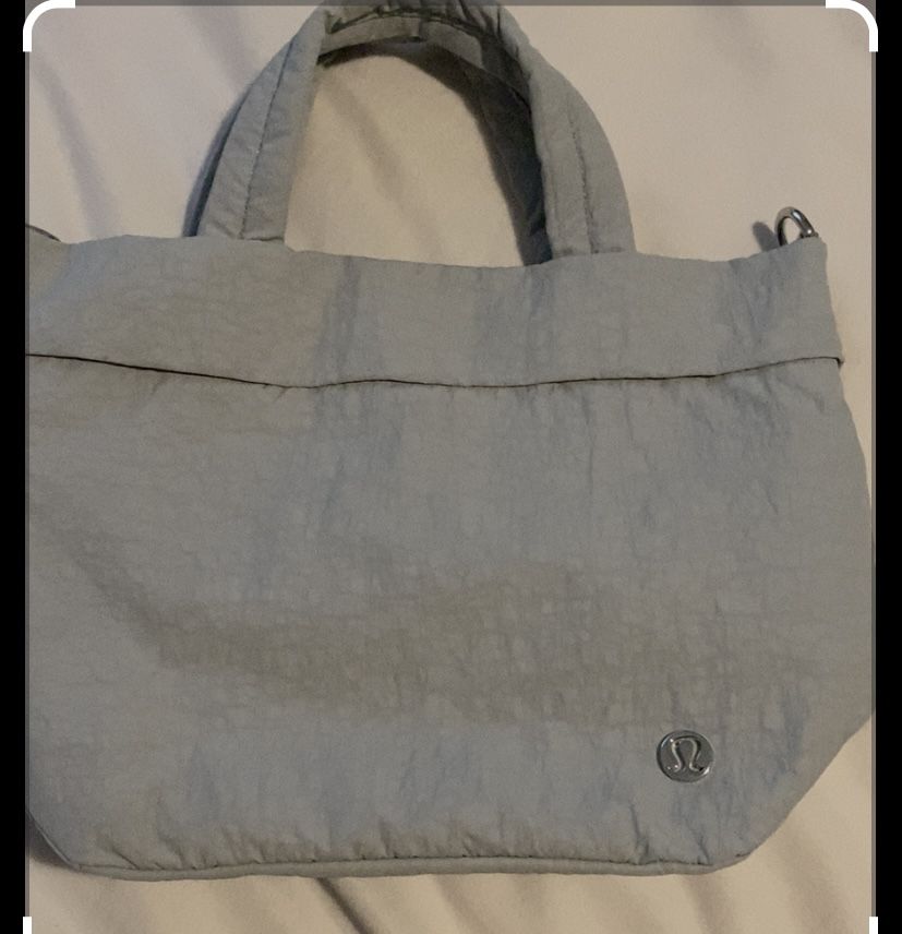 Lululemon On My Level Micro Grey Handbag