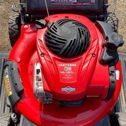 New Used Once Craftsman M110 Gas Lawn Mower 389$ New