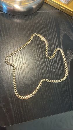 10k Gold Semi-Solid Monaco Chain