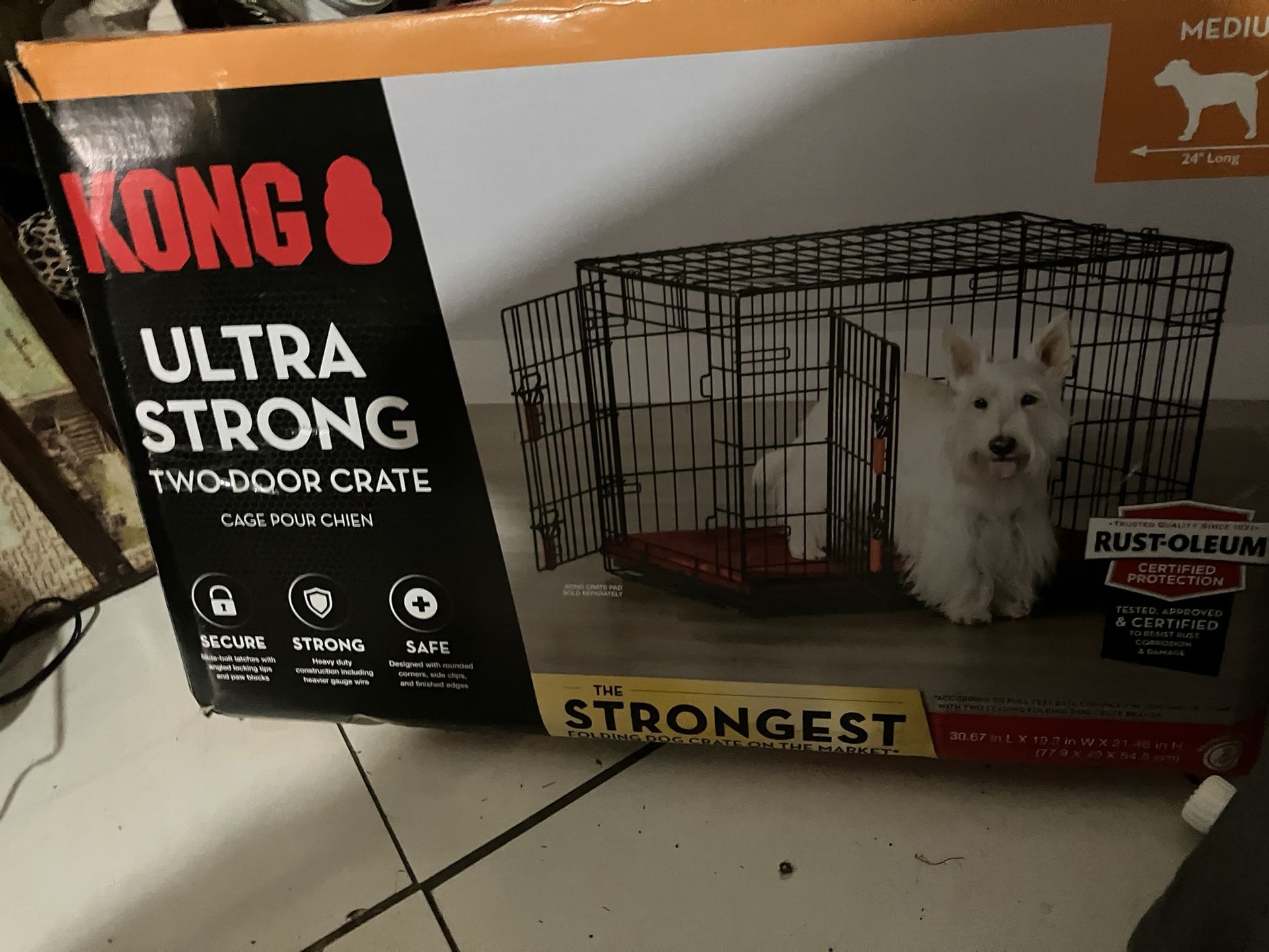 Cage Medium Two Door For Cats Dogs Brand New Open Box