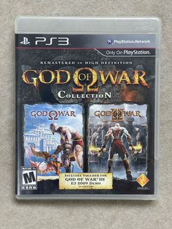 God Of War Collection 1&2 HD - PS3- Like New - Rare