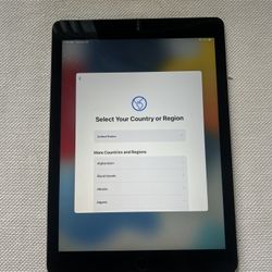  iPad Air 2 Grey iCloud Locked For Parts Or Fix