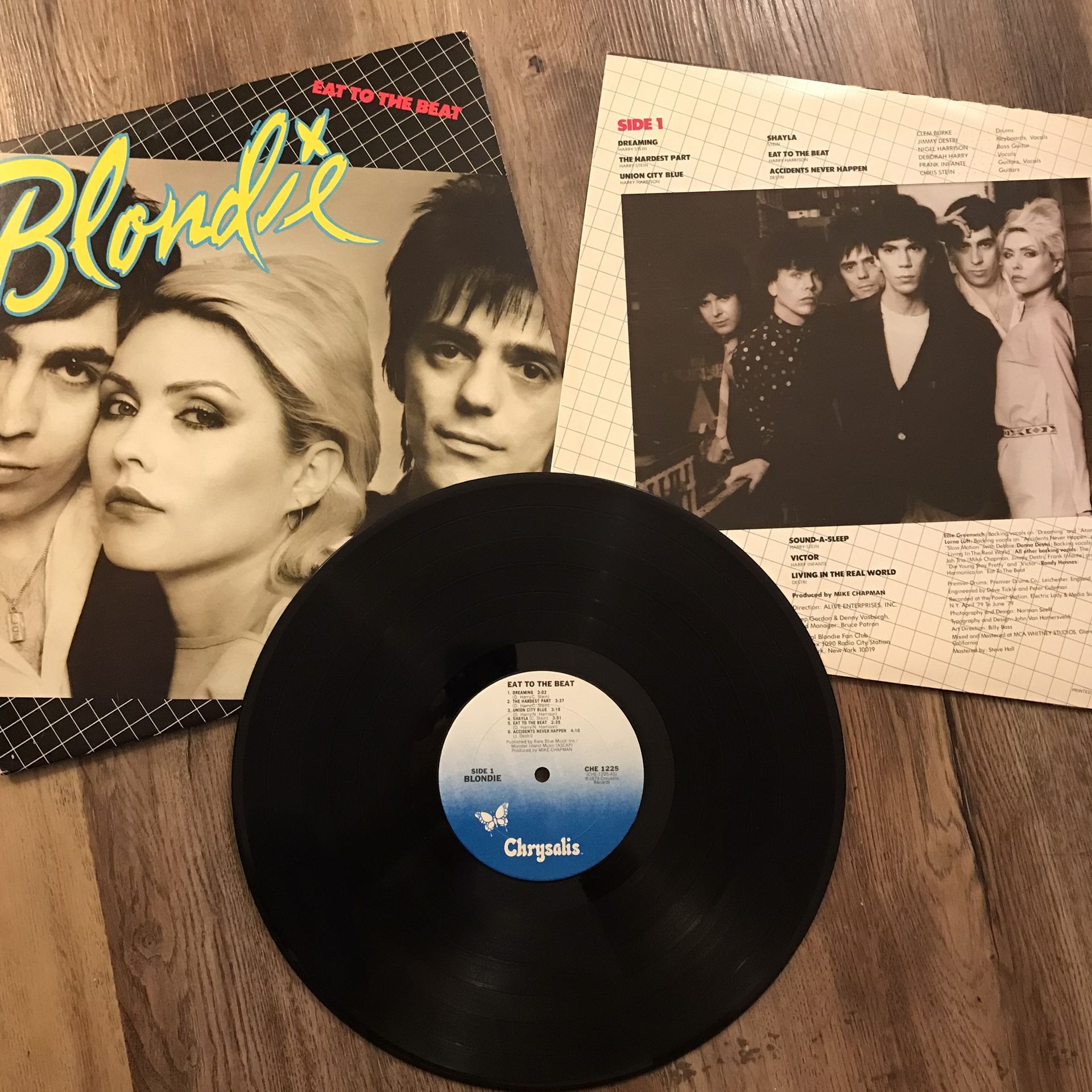 BLONDIE original vinyl record album