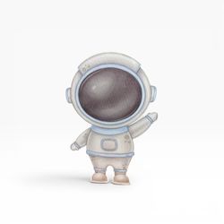 Astronaut prop cutouts