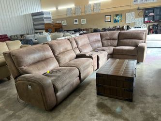 Power reclining sectionals