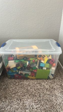 Duplo Lego bin for sale