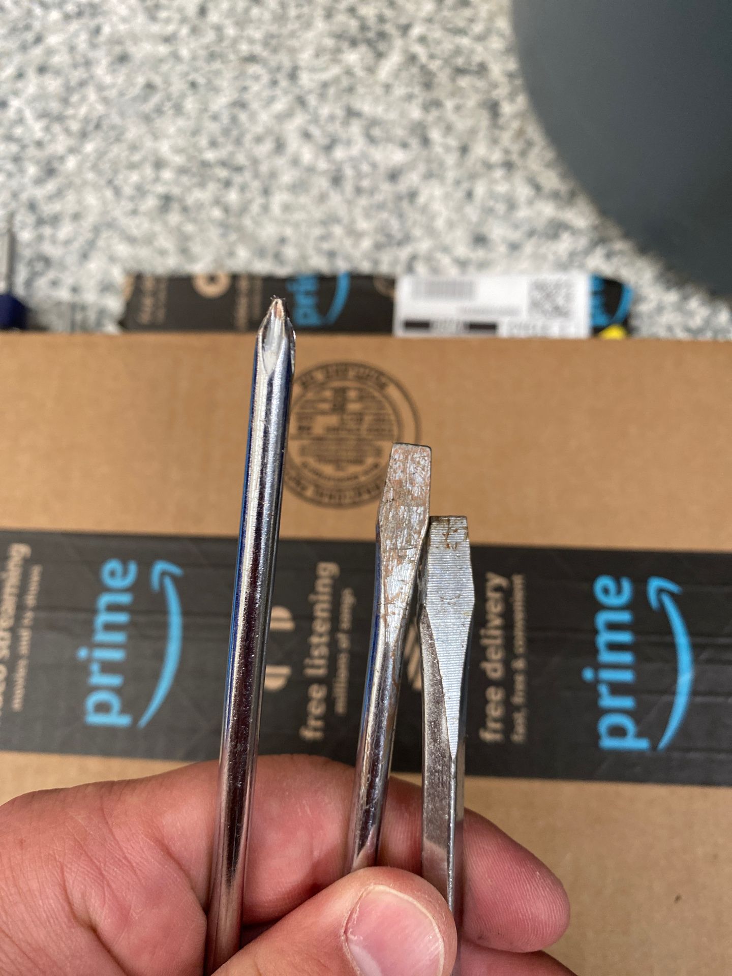 Screw driver 3 piece set