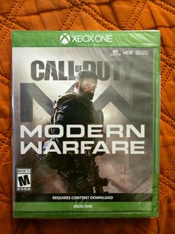 Call Of Duty Modern Warfare XBOX One/XBOX Series X Unopened