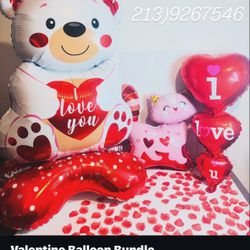 Large Valentines Balloons Or Simply Any Day Just Because Special Day